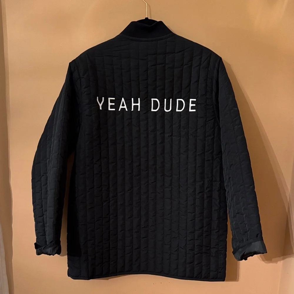 Zara quilted bomber